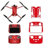 Sunnylife Drone+Remote Control Protective Sticker For DJI Mini 3 Pro RC Version(Aurora Red) - Image 2