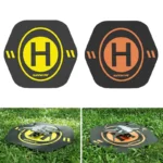 Sunnylife Drone Universal Double Sided Foldable Leather Helipad,Size:55 x 50cm