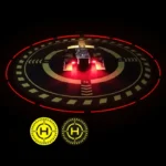 Sunnylife DJI-TJP07 For DJI Avata / Mini 3 Pro / Mavic 3 / Mini SE 70cm Adjust Luminous Night Light Apron(Yellow Black)