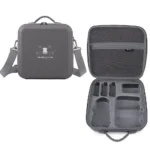 For DJI Mini 3 / Mini 3 Pro  BKANO PU Storage Bag Portable Shoulder Bag Messenger Bag RC Version