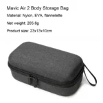 For DJI Mavic Air 2 RCSTQ Remote Control Carrying Bag Body Bag - Image 4