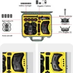 For DJI  Avata Storage Bag Portable Protective Case 3929 Black - Image 2