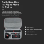 For DJI Osmo Action 4 aMagisn Medium Storage Pack Protection Movement Camera Accessories - Image 8