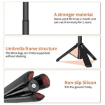 VRIG Action Camera Tripod Selfie Stick 17-51cm Adjustable Extension Pole for Insta360 / DJI Action / GoPro HERO - Image 4