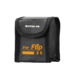 For DJI Flip Sunnylife Battery Explosion Proof Bag Li-ion Safety Storage Bag Flame Retardant Protective Bag Medium (For 2 Batteries)