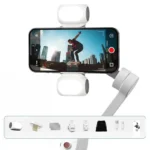 For DJI / Zhiyun Handheld Gimbal Stabilizer Fill Light Magnetic LED Photography Lamp Mobile Phone Fill Light, Model: XJ97P Dual Lamp + Clips Set