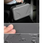 OS-B153 Portable Diamond Texture PU Leather Storage Bag for DJI Osmo Mobile 3, Size:24.6x17.1x8.1cm - Image 4