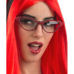 Γυαλιά Με Κόκκινα Στρασάκια