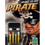 5 Χρώματα Μακιγιάζ Πειρατής