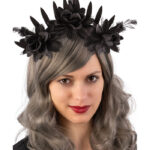 Στέμμα Λουλούδια Μαύρη