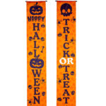 Διακοσμητικά Banner Happy Halloween Υ.:180cm Σετ 2τμχ