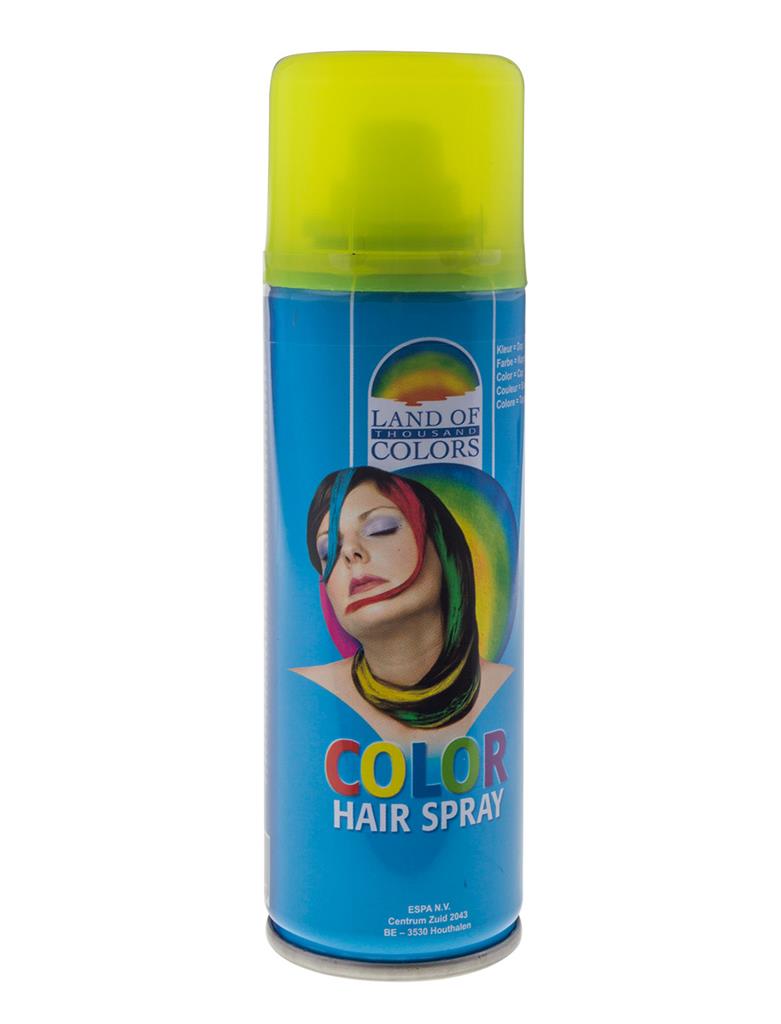 ES_21004_hair_spray_yellow Σπρέι Μαλλιών Κίτρινο 125ml - Image 1