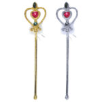 Ραβδί Καρδιά Με Διακοσμητικά Σε 2 Χρώματα  (1 ΤΕΜ )  31cm