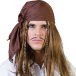 Περούκα Πειρατή Με Μπαντάνα