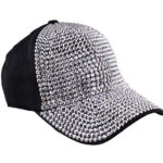 Καπέλο Disco Με Ασημί Strass