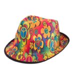 Καπέλο Καβουράκι Hippie Με Λουλούδια
