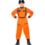 Παιδική Στολή Αστροναύτης Πορτοκαλί